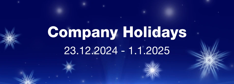 Company holidays 2024