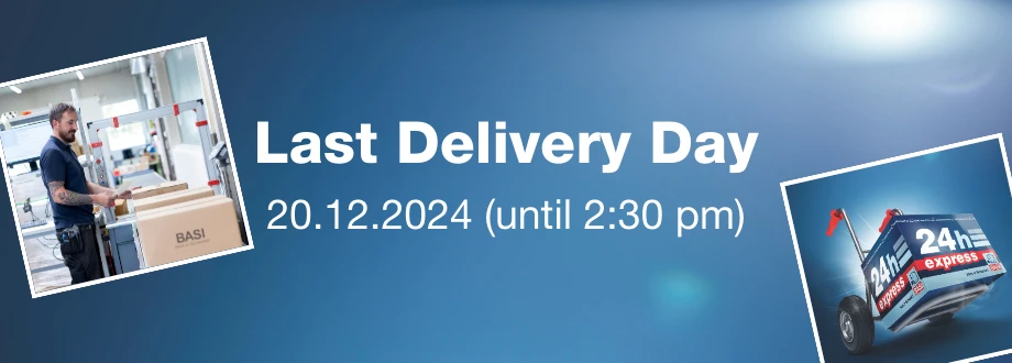 Last delivery day 2024