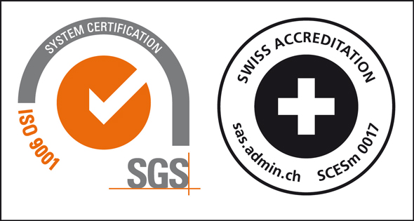 SGS ISO 9001 Zertifizierung