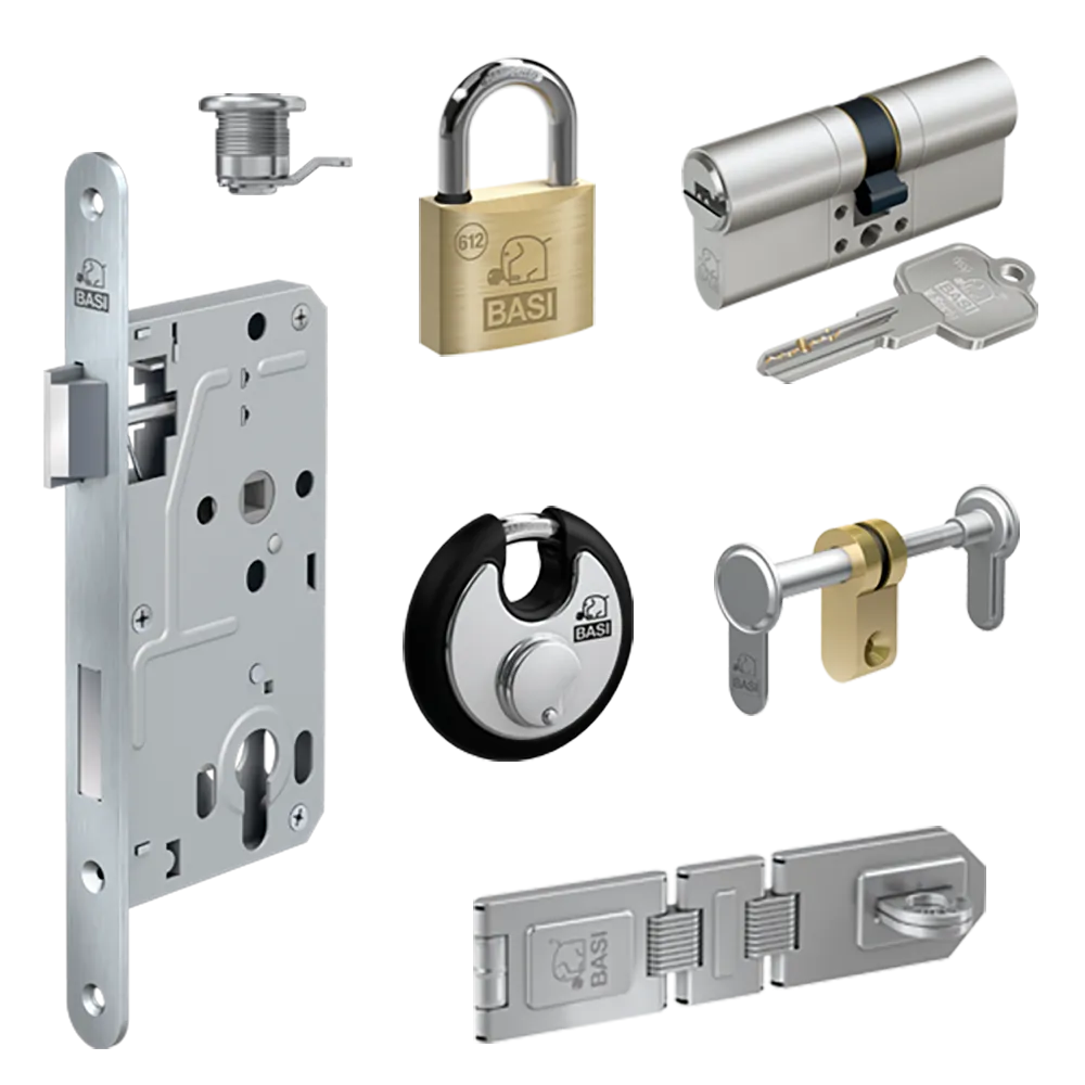 riegel-schloesser-sortiment profile cylinders, locks & bolts - assortment